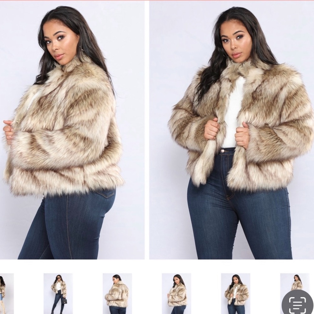 Fashion Nova Faux Fur Coat